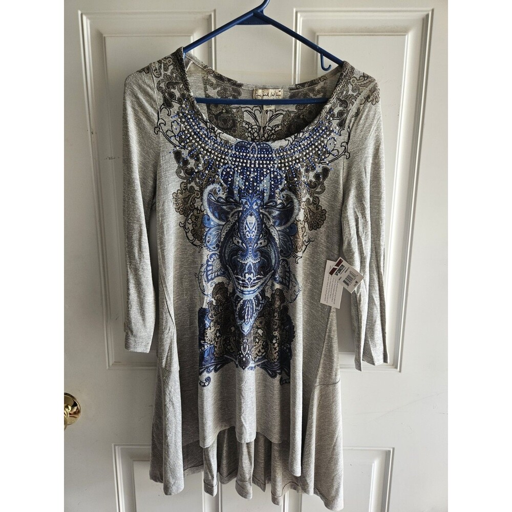 Live And Let Live Women's Tunic Top Size M